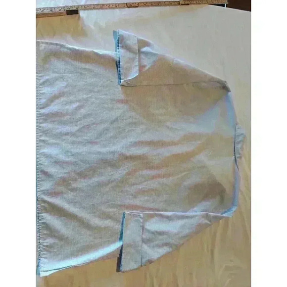 Alfred Dunner Striped Button Down Shirt Floral Embroidery Beads, Size Xl - Picture 5 of 6